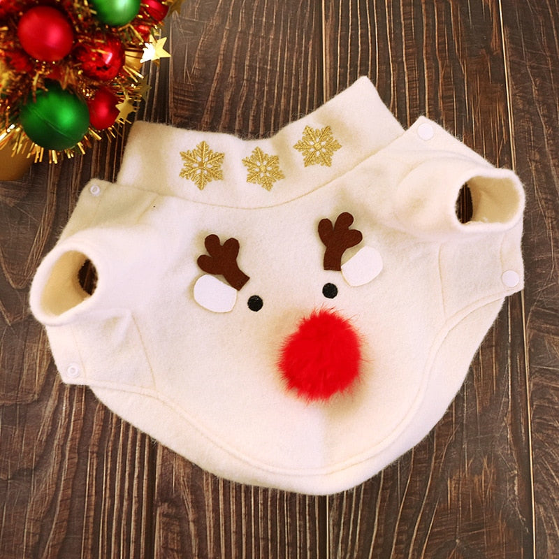 Fluffy Rudolph Costume
