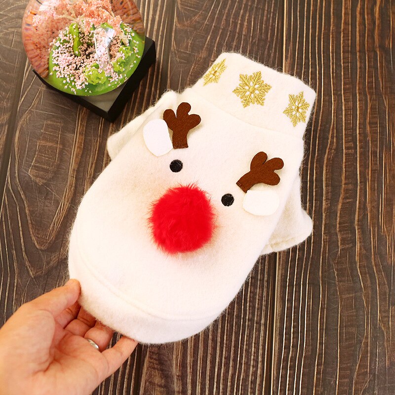 Fluffy Rudolph Costume