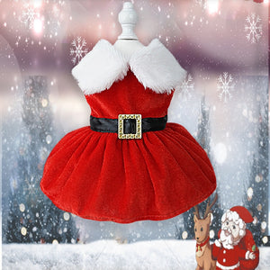 Elegant Santa Claus Dress - Chihuahua Empire