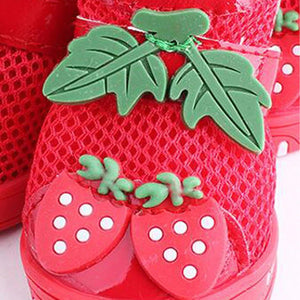 Cute Strawberry Chihuahua Boots