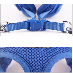 Chihuahua Breathable Harness ( Leash Included )