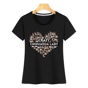 Crazy Chihuahua Lady T-Shirt