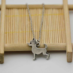 Stainless Steel Chihuahua Necklace - Chihuahua Empire