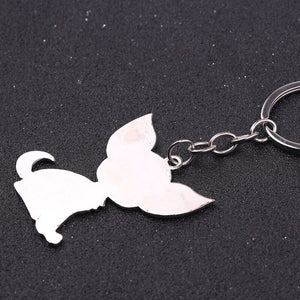 Lovely White Chihuahua Pendant