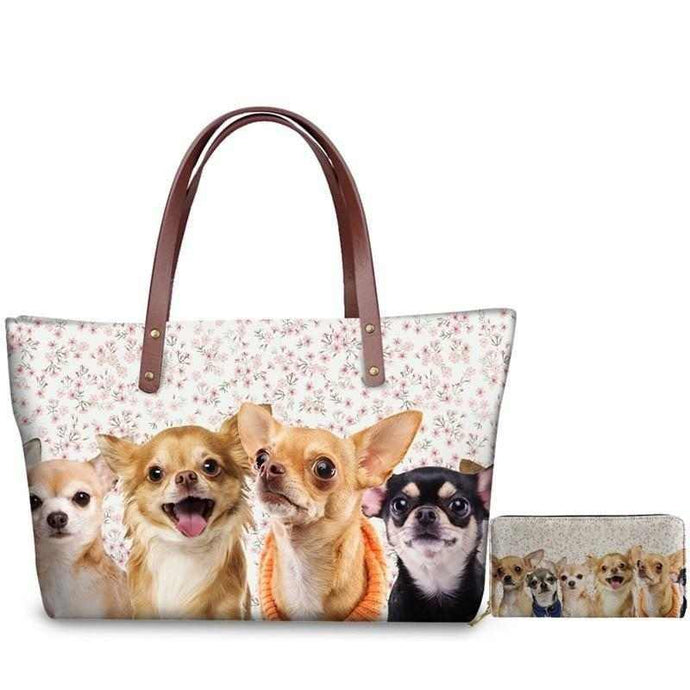 Chihuahua Handbag And Wallet Combo - Chihuahua Empire