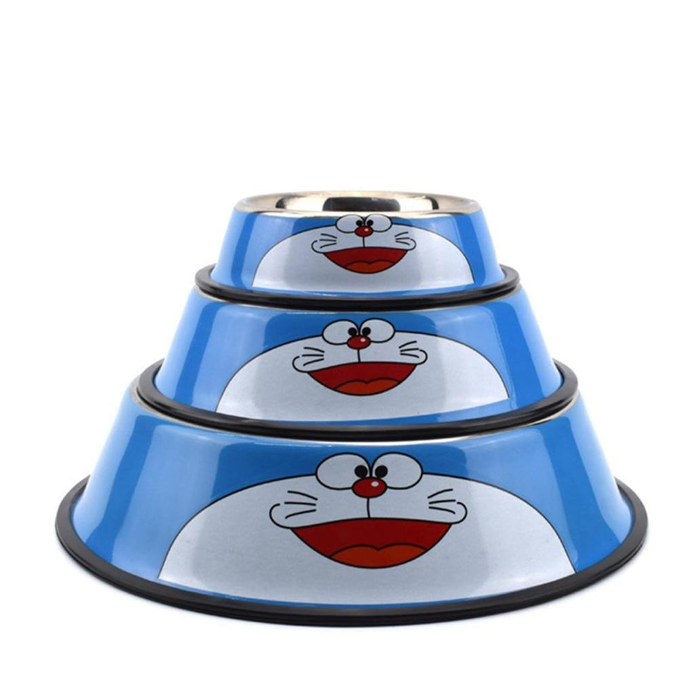 Cartoon Stainless Steel Food Bowl - Chihuahua Empire