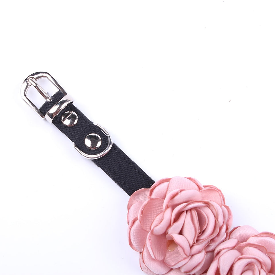 Chihuahua Collar With Roses