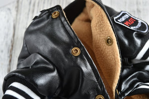 Waterproof Leather Chihuahua Jacket