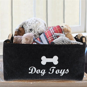 Dog Toys Basket
