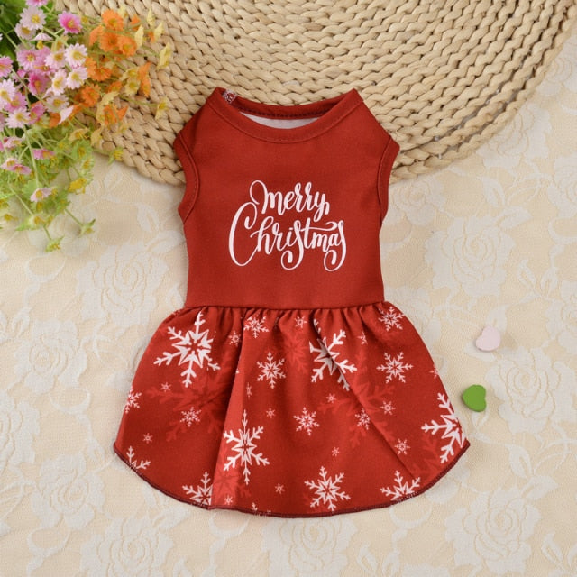 Lovely Holiday Chihuahua Dresses