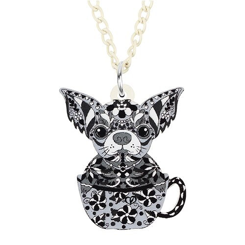Teacup Chihuahua Necklace