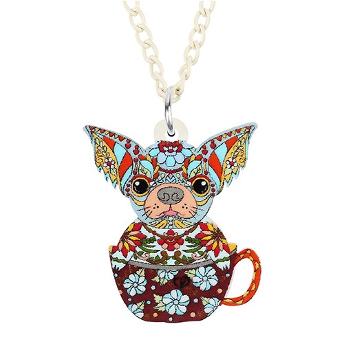 Teacup Chihuahua Necklace