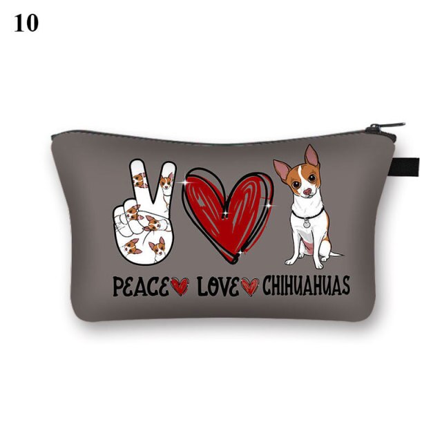 Chihuahua Empire Cosmetic Bag Collection