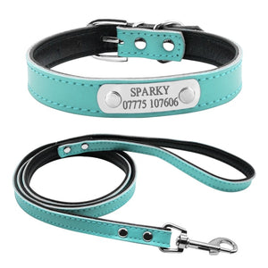 Classic Personalized Chihuahua Collar ( Leash Included )