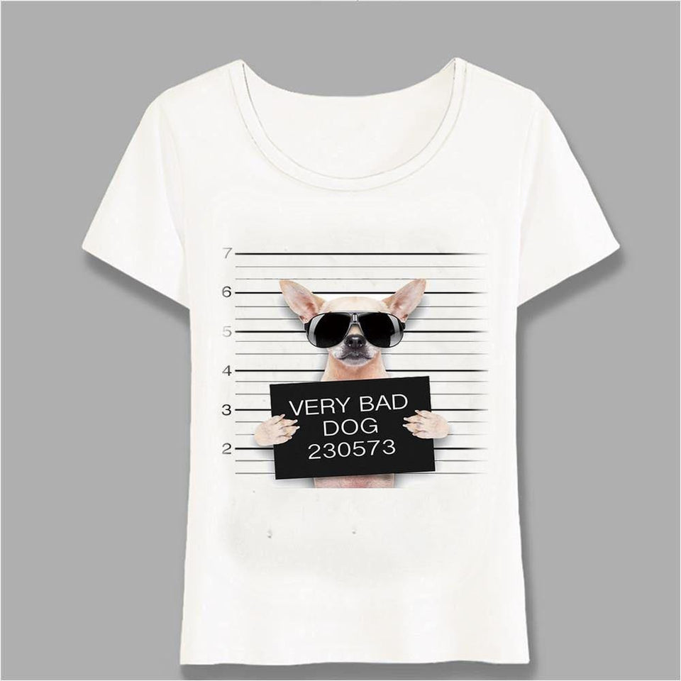 "Bad Chihuahua" Woman's T-Shirt - Chihuahua Empire
